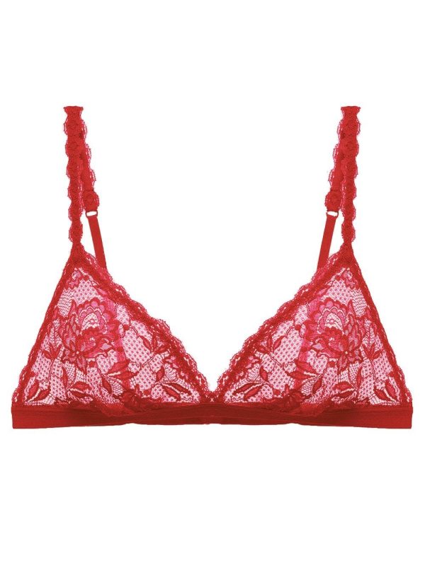 Dreamie - Bralette Con Copas Triangulares Hot on Sale